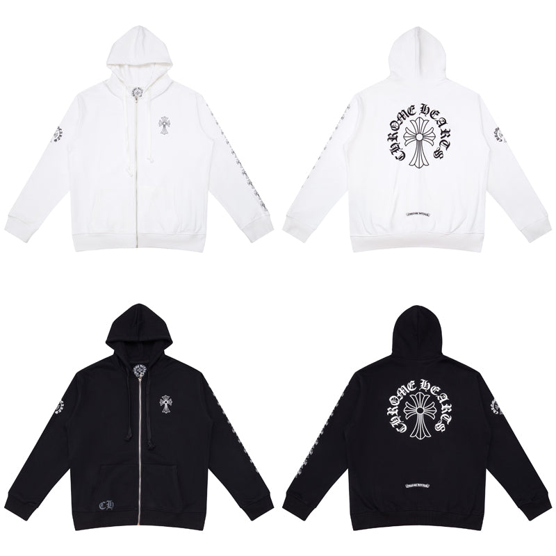 Chrome Hearts 2025 New Zip Up Hoodie N5007