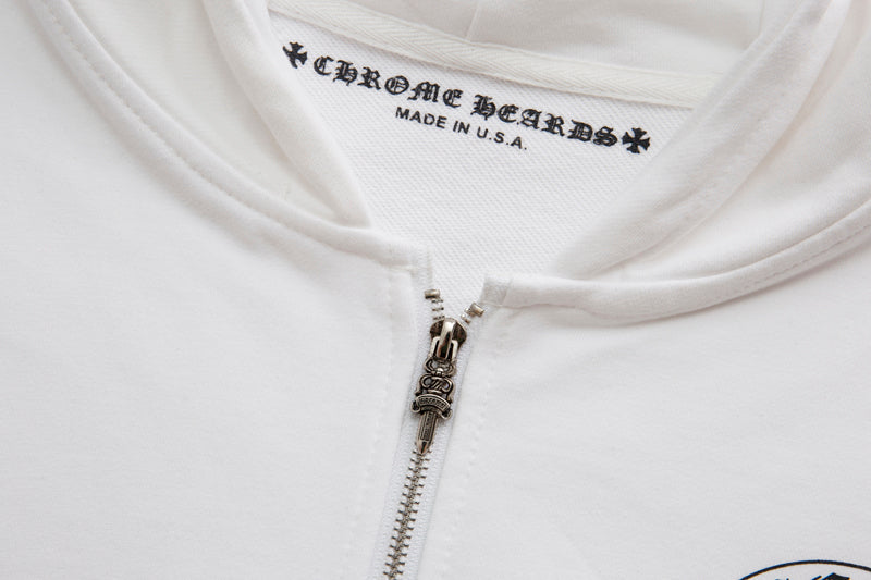 Chrome Hearts 2025 New Zip Up Hoodie N5004