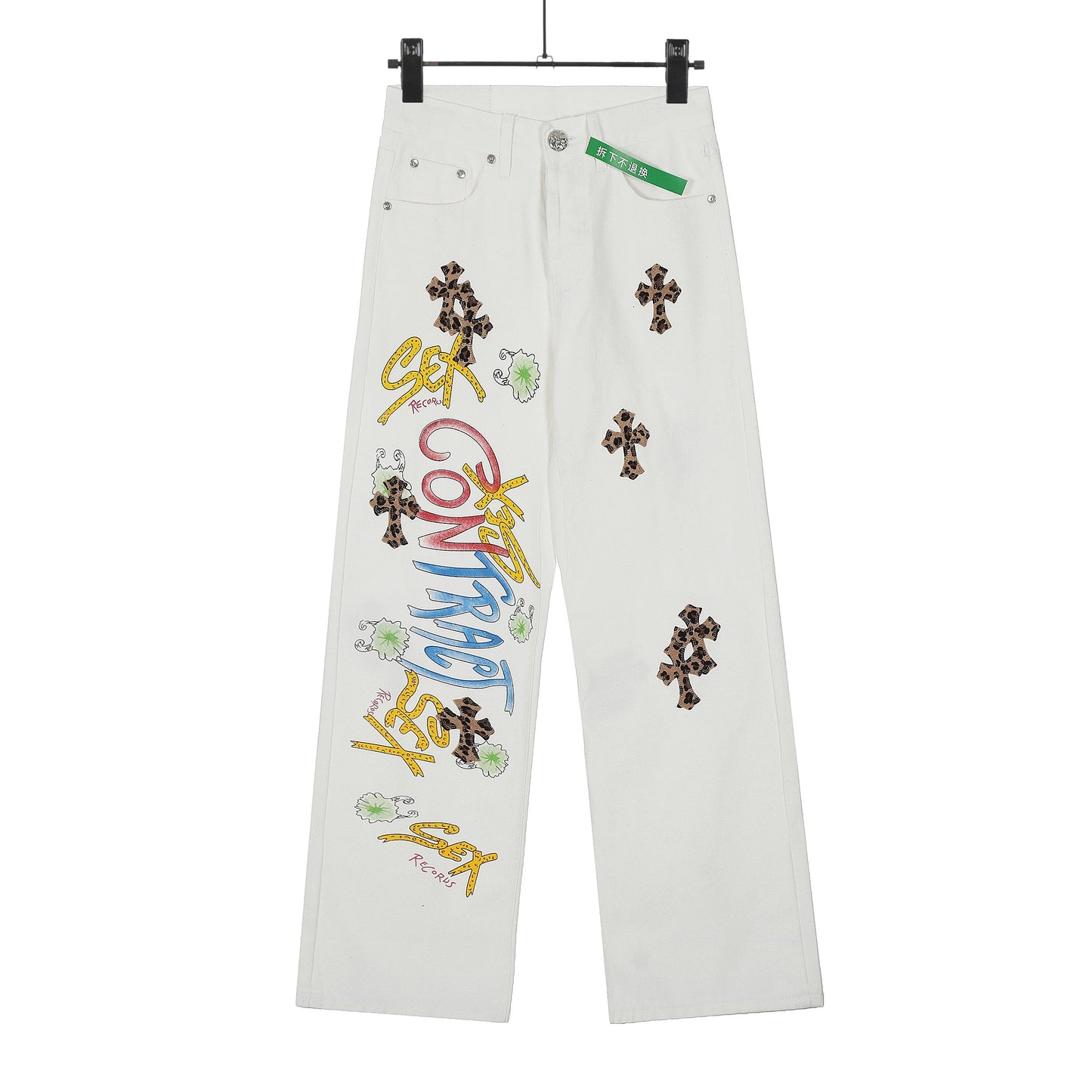 Chrome Hearts New style cross pants 8128