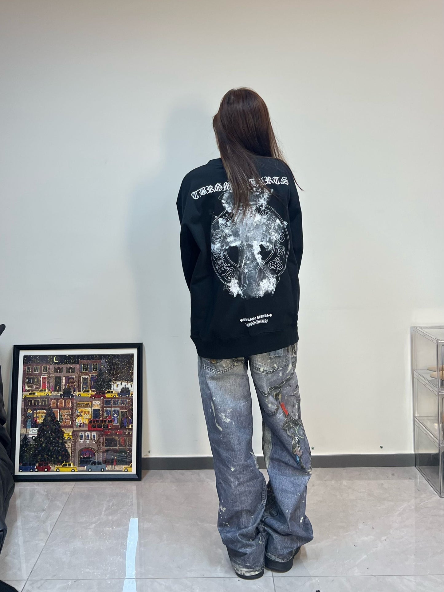 Chrome Hearts Long-Sleeve T-shirt Sweatshirt TQ36