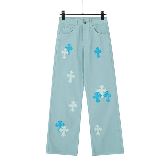 Chrome Hearts 2025 New cross pants 8145