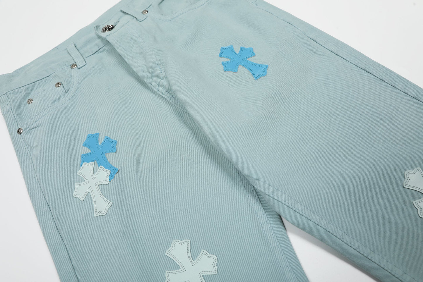 Chrome Hearts 2025 New cross pants 8145