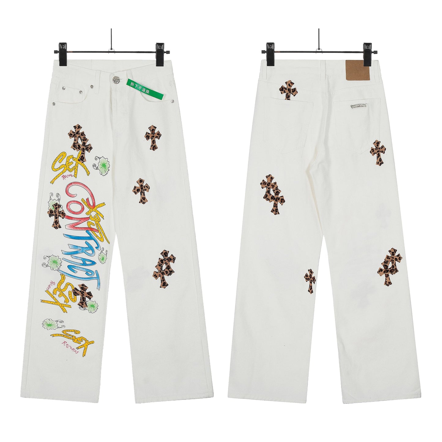 Chrome Hearts New style cross pants 8128