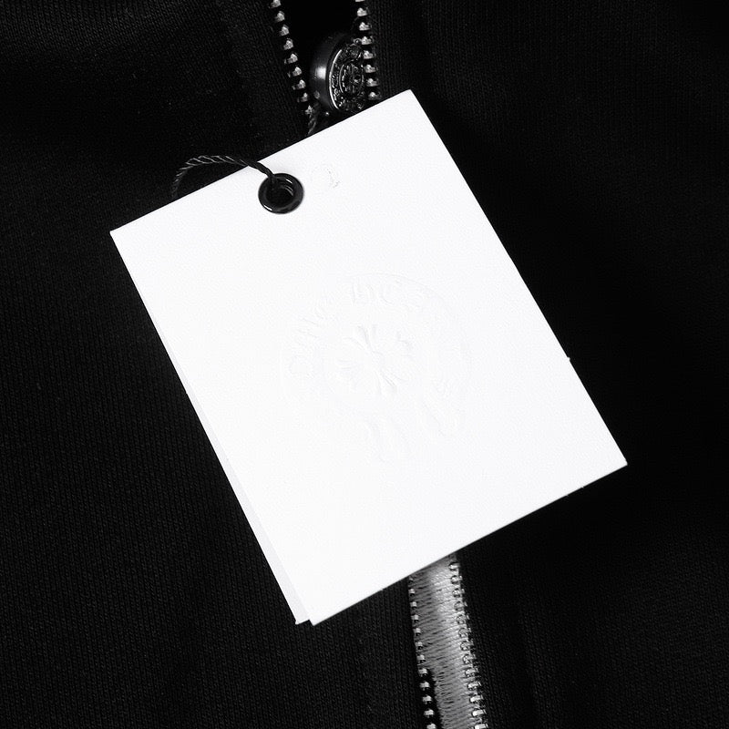 Chrome Hearts 2025 New Cross Sanskrit zipper hoodie 7019