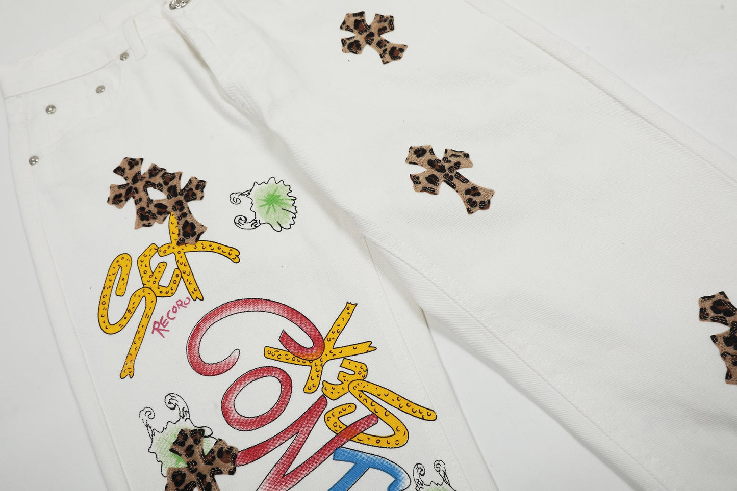 Chrome Hearts New style cross pants 8128