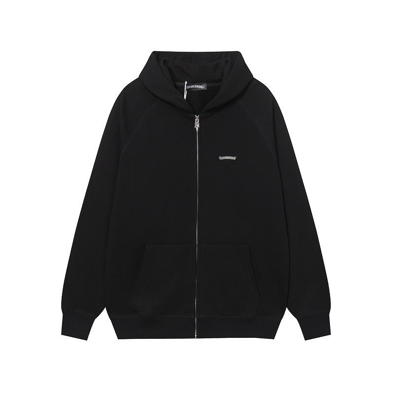 Chrome Hearts 2025 New Cross Sanskrit zipper hoodie 7019