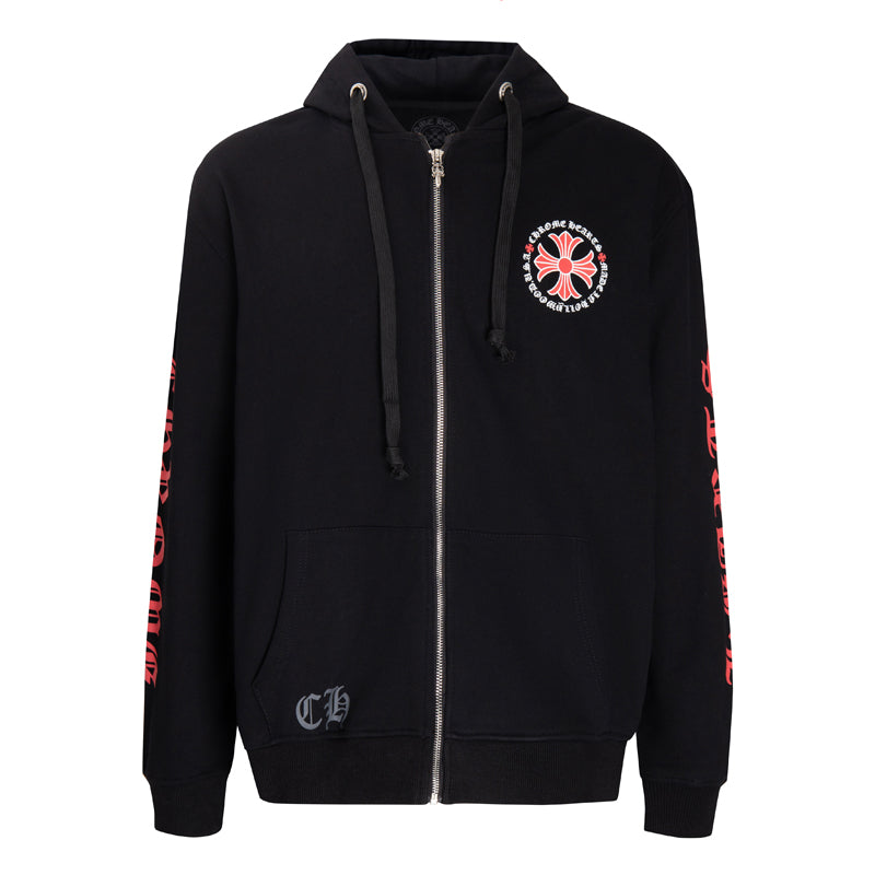 Chrome Hearts 2025 NEW Zip Up Hoodie N5002
