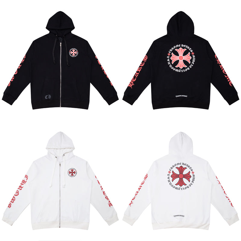 Chrome Hearts 2025 NEW Zip Up Hoodie N5002