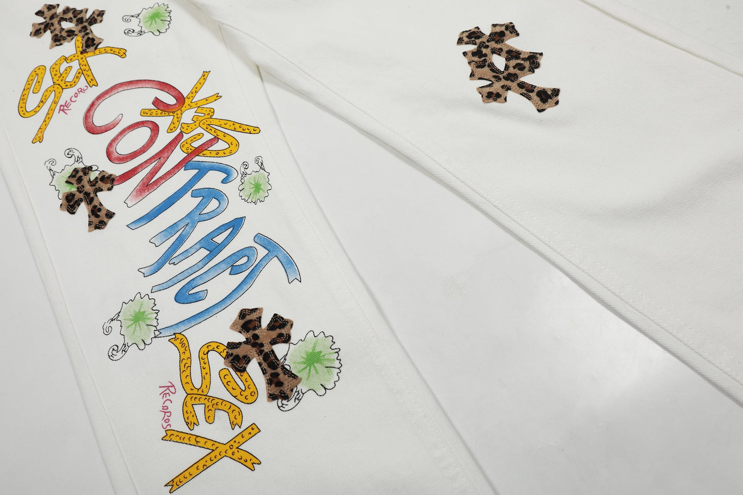 Chrome Hearts New style cross pants 8128