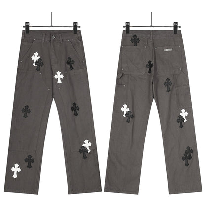 Chrome Hearts 25SS wide-leg jeans