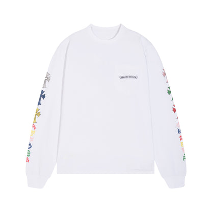 Chrome Hearts Long-Sleeve T-shirt Sweatshirt K8015