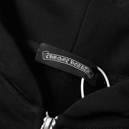 Chrome Hearts 2025 New Cross Sanskrit zipper hoodie 7019