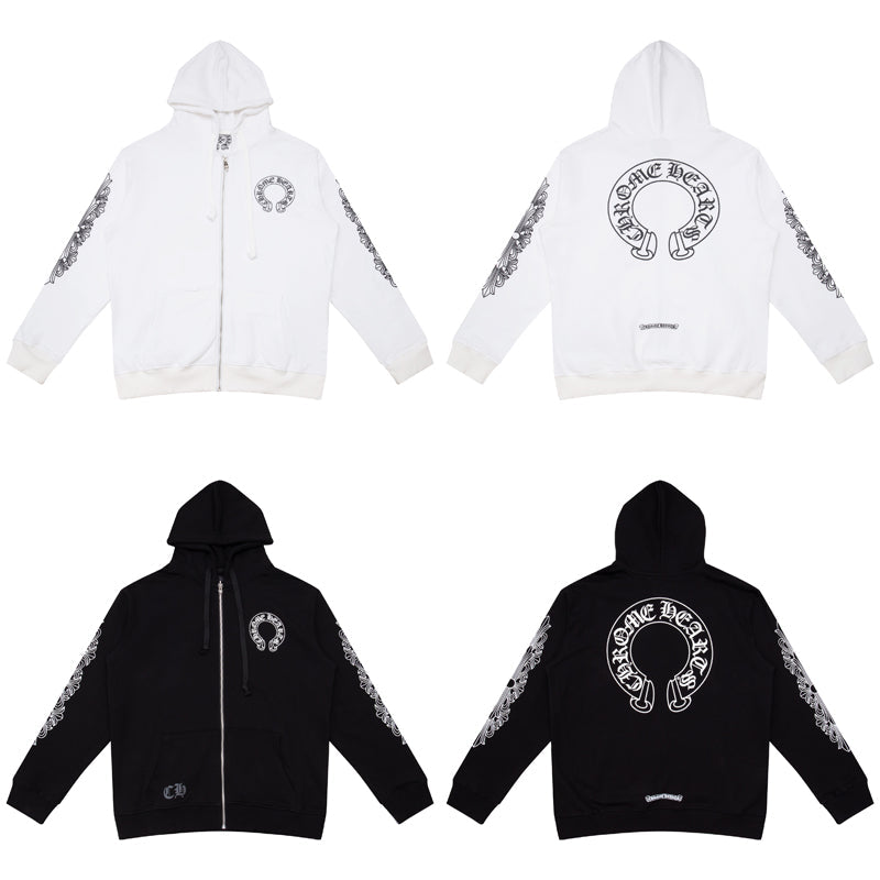 Chrome Hearts 2025 New Zip Up Hoodie N5001