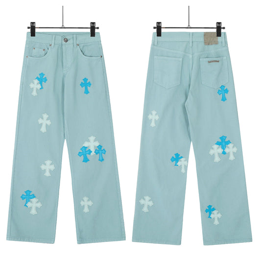 Chrome Hearts 2025 New cross pants 8145