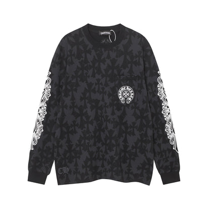 Chrome Hearts Long-Sleeve T-shirt Sweatshirt 9801