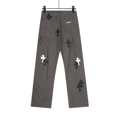 Chrome Hearts 25SS wide-leg jeans