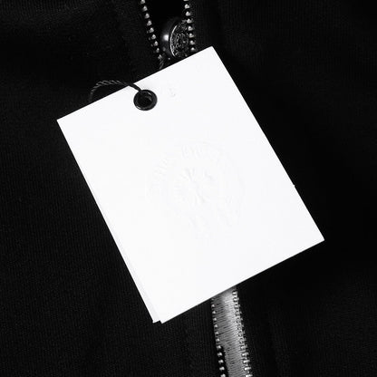 Chrome Hearts 2025 New Cross Sanskrit zipper hoodie 7019