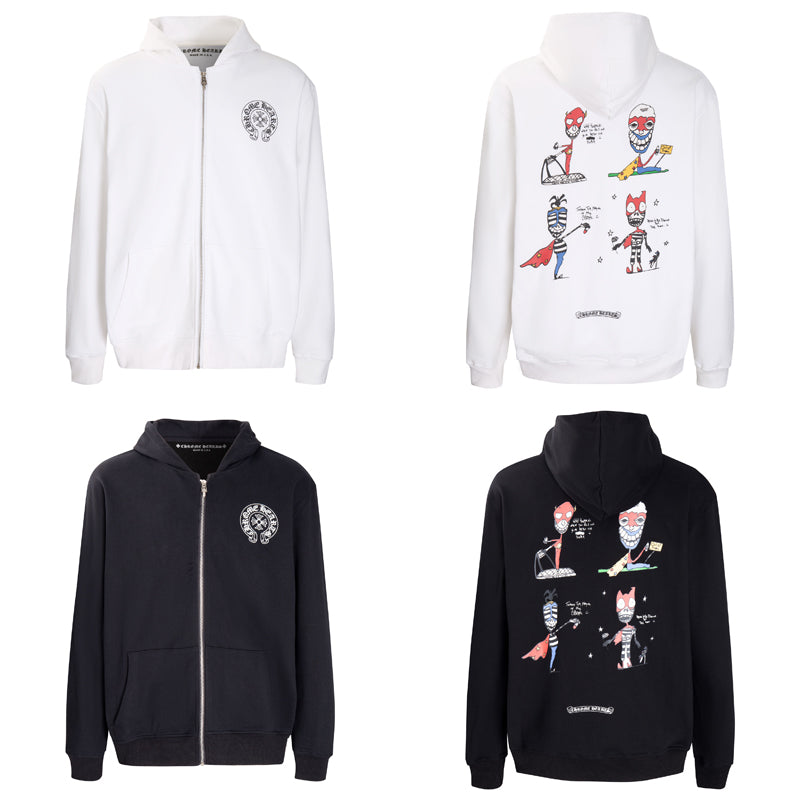Chrome Hearts 2025 New Zip Up Hoodie N5004