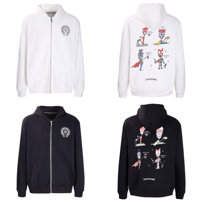 Chrome Hearts 2025 New Zip Up Hoodie N5004