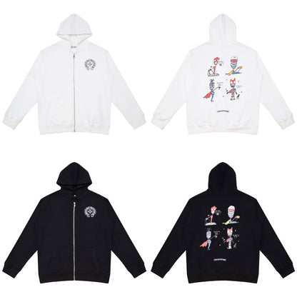 Chrome Hearts 2025 New Zip Up Hoodie N5004