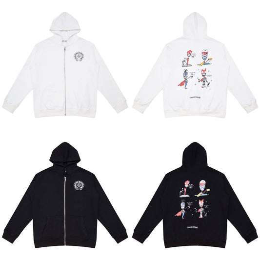 Chrome Hearts 2025 New Zip Up Hoodie N5004
