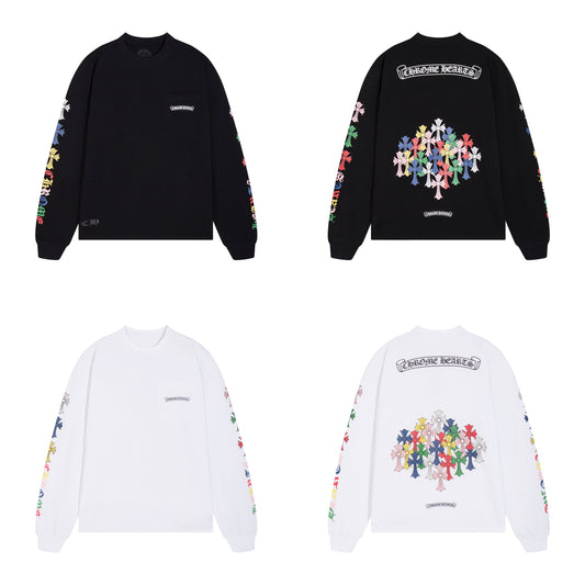 Chrome Hearts Long-Sleeve T-shirt Sweatshirt K8015