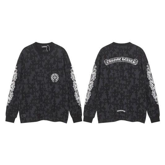 Chrome Hearts Long-Sleeve T-shirt Sweatshirt 9801